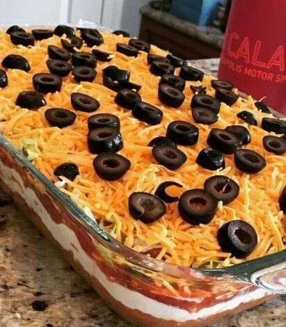 7 Layer Taco Dip