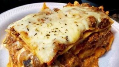 LASAGNE RECIPE