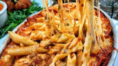 Baked Mostaccioli