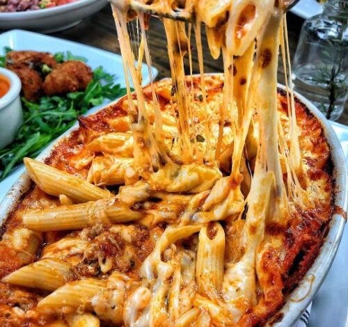 Baked Mostaccioli