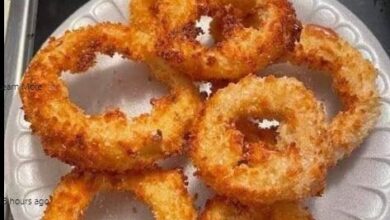 Homemade Fried Onion Rings