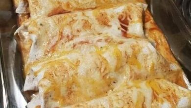 Cream Cheese Chicken Enchiladas