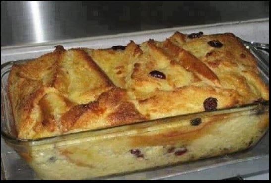 Bread and Butter Pudding Recipe