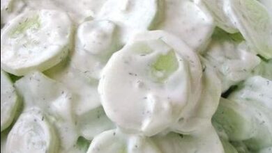 Creamy Cucumber Salad