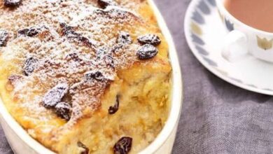 BREAD AND BUTTER PUDDING RECIPE