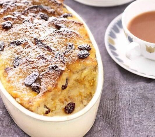 BREAD AND BUTTER PUDDING RECIPE