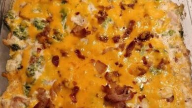 Bacon Chicken Ranch Casserole