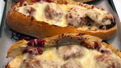 Meatball Boats Recipe