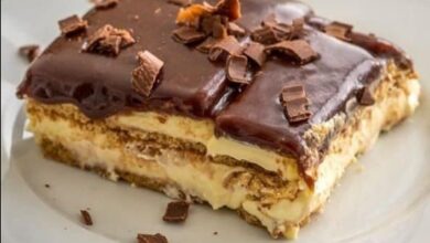 Boston Cream Icebox Cake