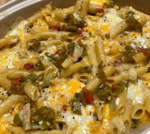 green chili mac and cheese