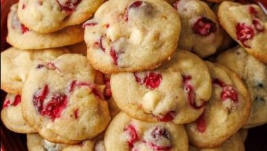 White Chocolate Cranberry Cookie Recipe