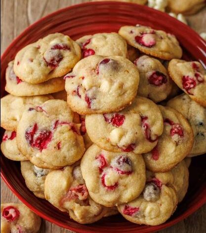 White Chocolate Cranberry Cookie Recipe