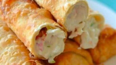 Crab Rangoon Egg Rolls: A Fusion of Flavors