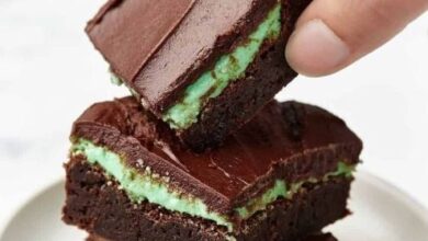 Mint Chocolate Brownies