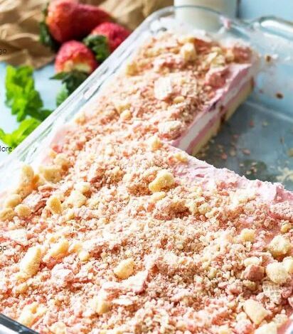 Strawberry Shortcake Icebox Cake