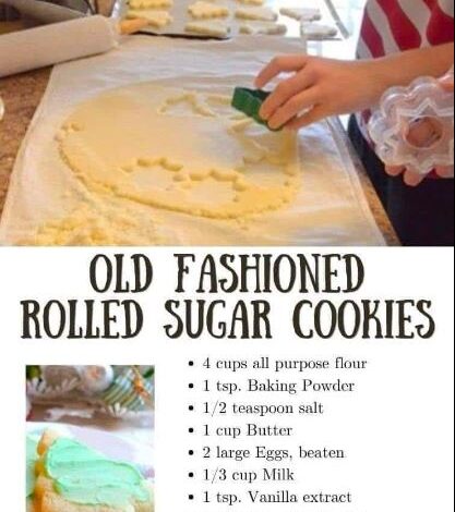 Rolled Sugar Cookies