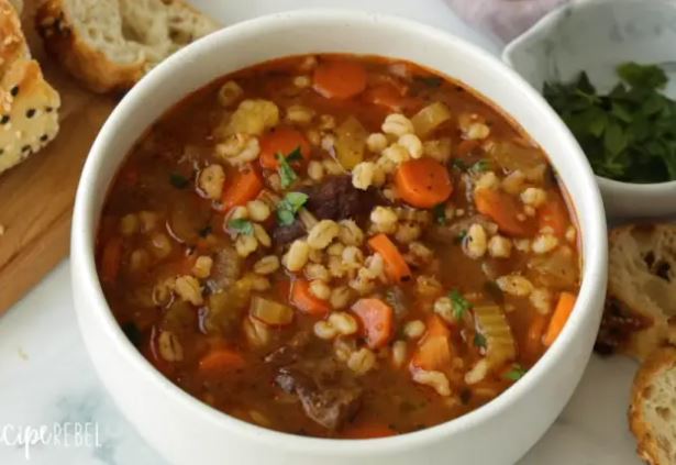 Beef and Barley Soup Crock Pot