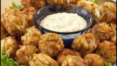 Crispy crab nuggets