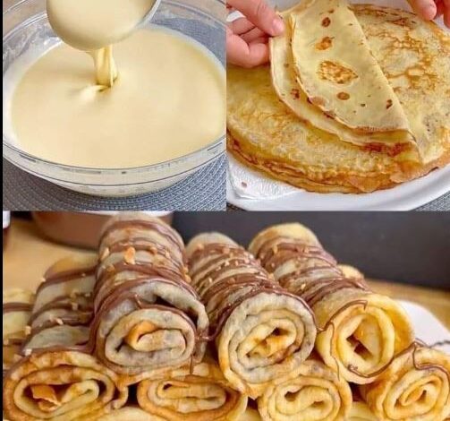 BEST HOMEMADE PANCAKES RECIPE EASY AND DELICIOUS