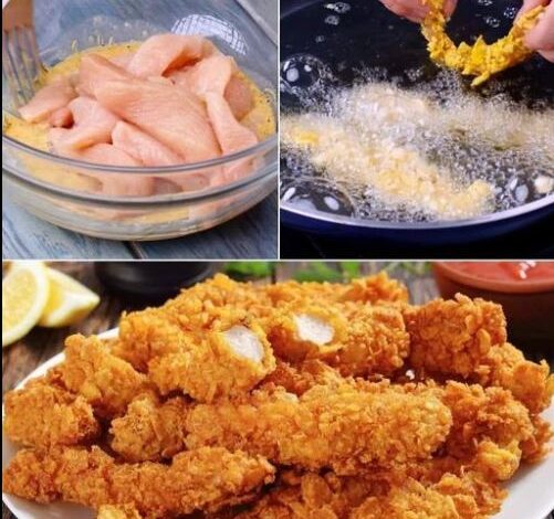 CRISPY CHICKEN STRIPS