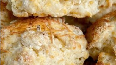 Rosemary Cheddar Drop Biscuits