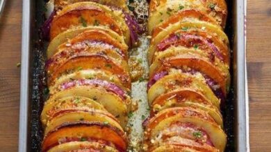 Mini Potato Gratin Stacks