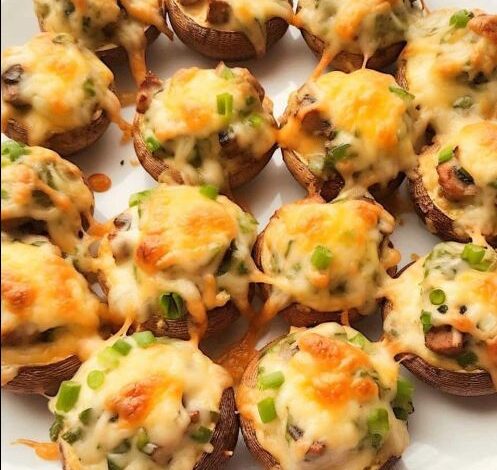 Elegant Stuffed Mushrooms