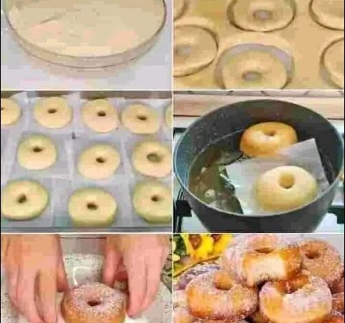 HOW TO MAKE DOUGHNUTS