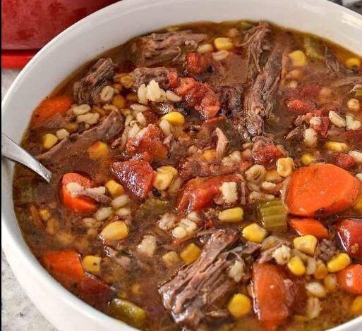 Beef Barley Soup