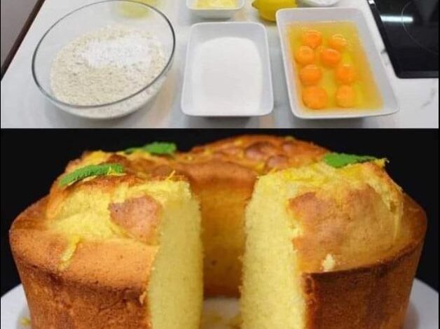 GLAZED LEMON CAKE