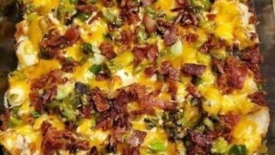 Jalapeno Popper Chicken Casserole Recipe