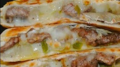 Philly cheesesteak quesadillas