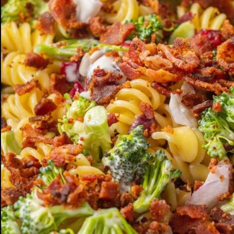 Bacon Broccoli Pasta Salad