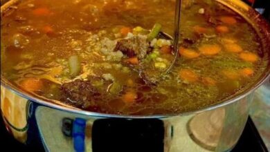 Beef vegetable soup