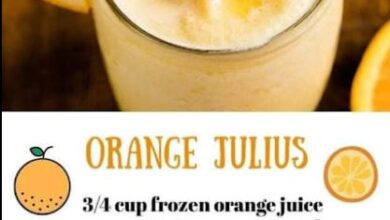 EASY DRINK, ORANGE JULIUS