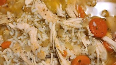 Crockpot Chicken Wild Rice Soup