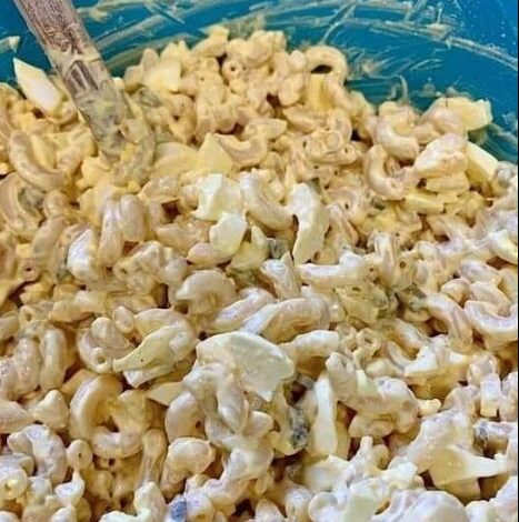 Deviled Egg Pasta Salad Recipe!