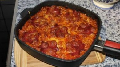 Meat Lovers Spaghetti Bake