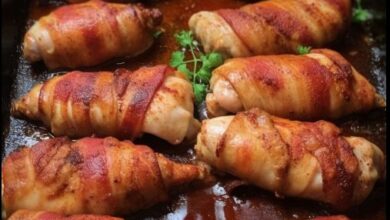 Bacon Wrapped Chicken Tenders Bake Recipe