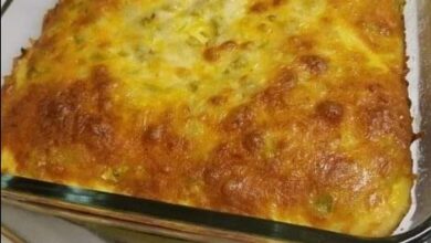 POTATO, BROCCOLI, AND PEPPER JACK EGG CASSEROLE