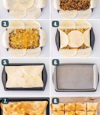 Sheet Pan Quesadillas