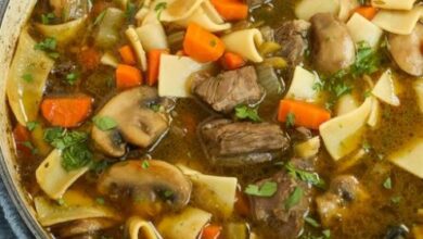 beef broth soup, beef noodle soup recipe, how to make beef noodle soup