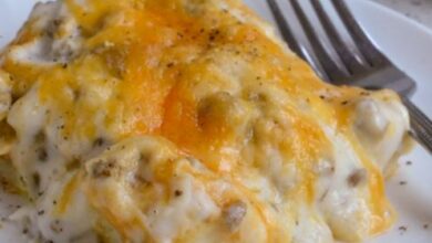 breakfast casserole with biscuits, breakfast casserole with gravy, breakfast ideas with biscuits, sausage egg bake recipe