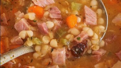 can you freeze navy bean soup, how to make navy bean soup, navy bean and han soup, navy bean soup recipe