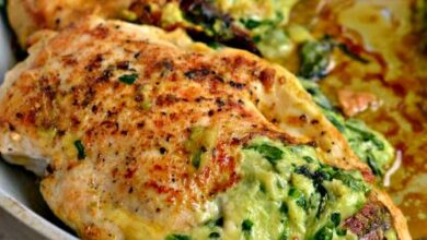 Spinach Stuffed Chicken Recipe