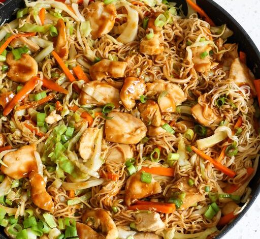 Easy Chicken Chow Mein Recipe