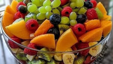 LAYERED SUMMER FRUIT SALAD