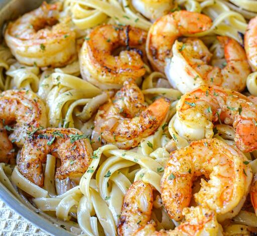 Creamy Cajun Shrimp Pasta Recipe