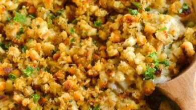 Chicken Stuffing Casserole