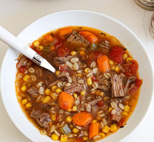 Beef Barley Soup